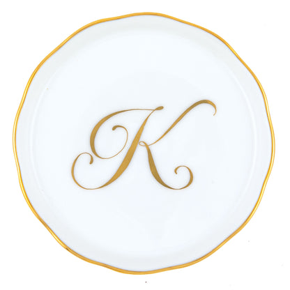 Coaster with Monogram