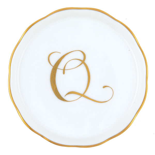 Coaster with Monogram