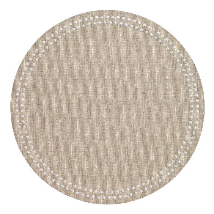 Pearls Round Placemat