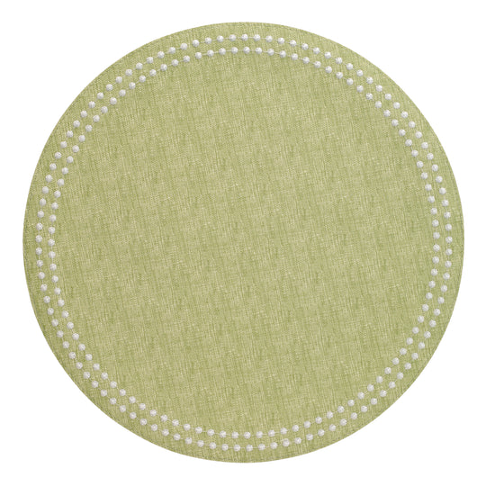 Pearls Round Placemat