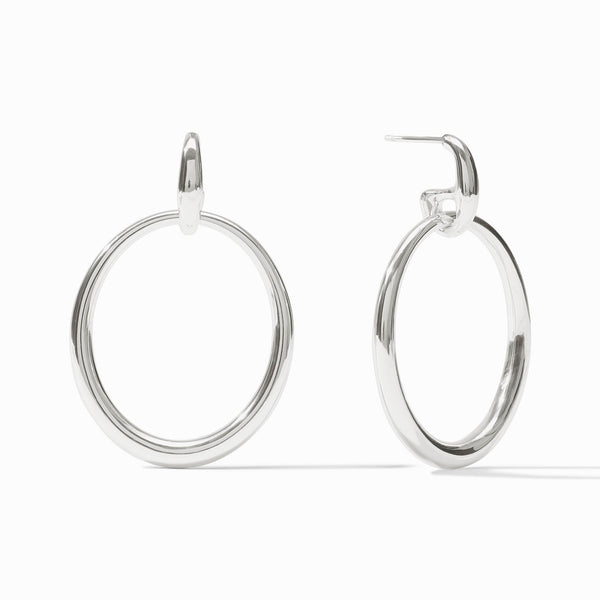 Sterling Laguna Doorknocker Earring