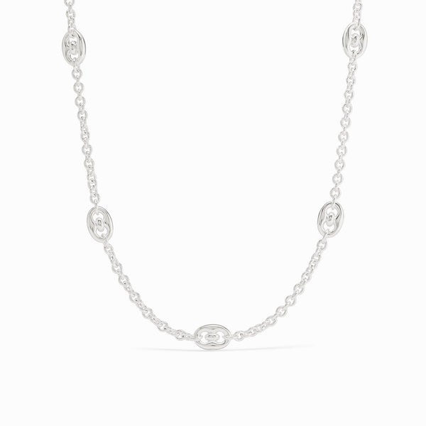Sterling Laguna Station Necklace