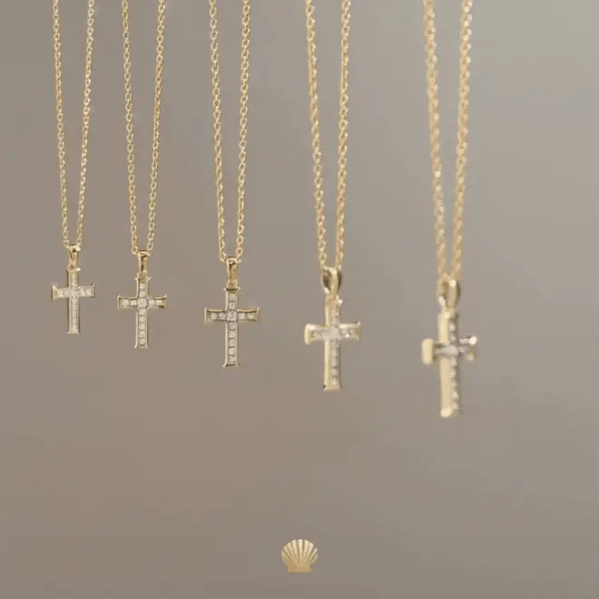 Luminous Cross Pendant Necklace