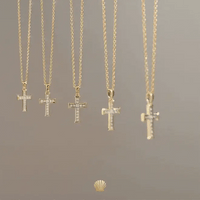 Luminous Cross Pendant Necklace