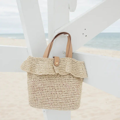 Ruffle Tote - Woven
