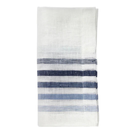 Logan Striped Linen Napkins