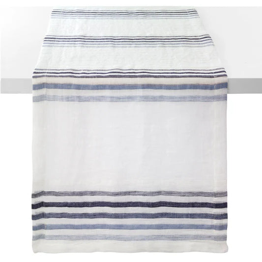 Logan Striped Linen Runners