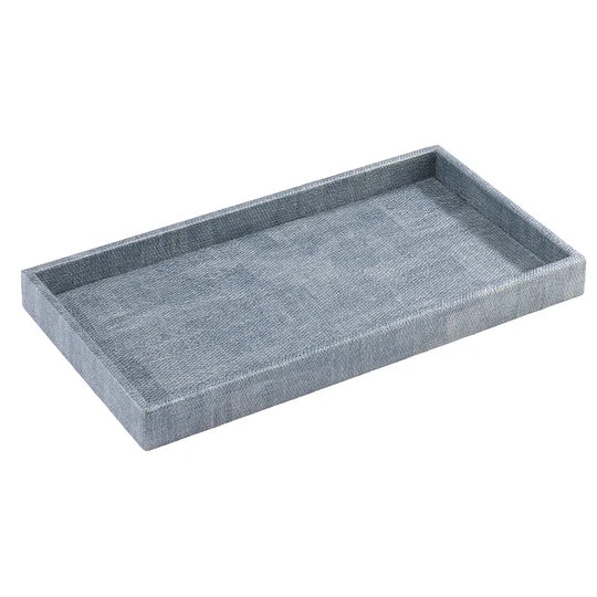 Luster Ice Blue Vanity Tray