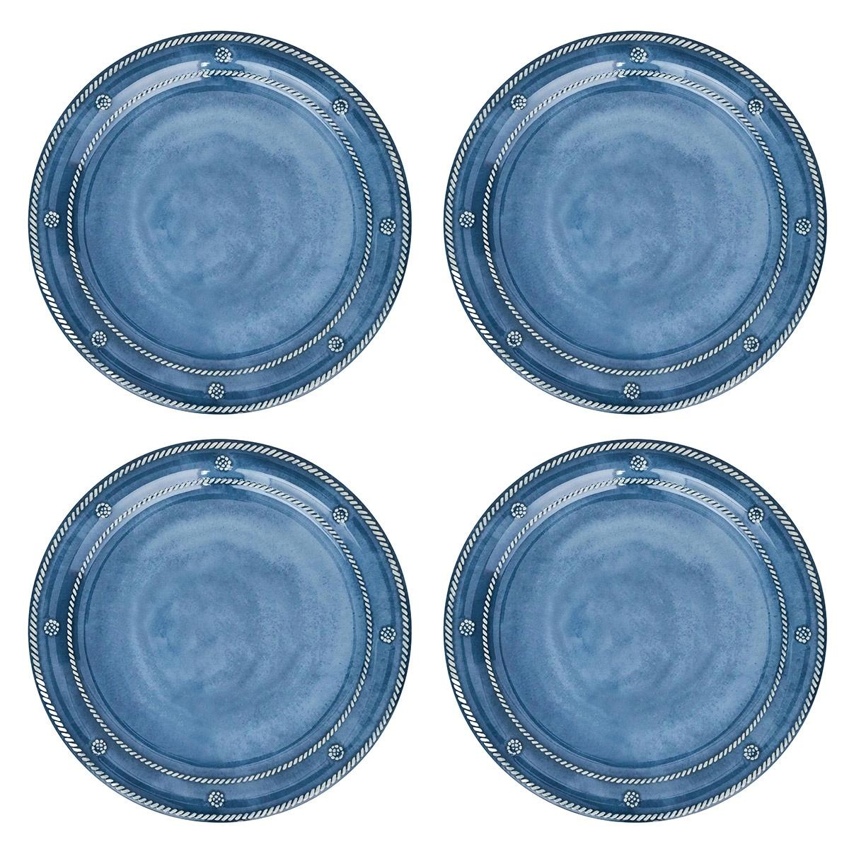 Berry & Thread Melamine Plate Set/4