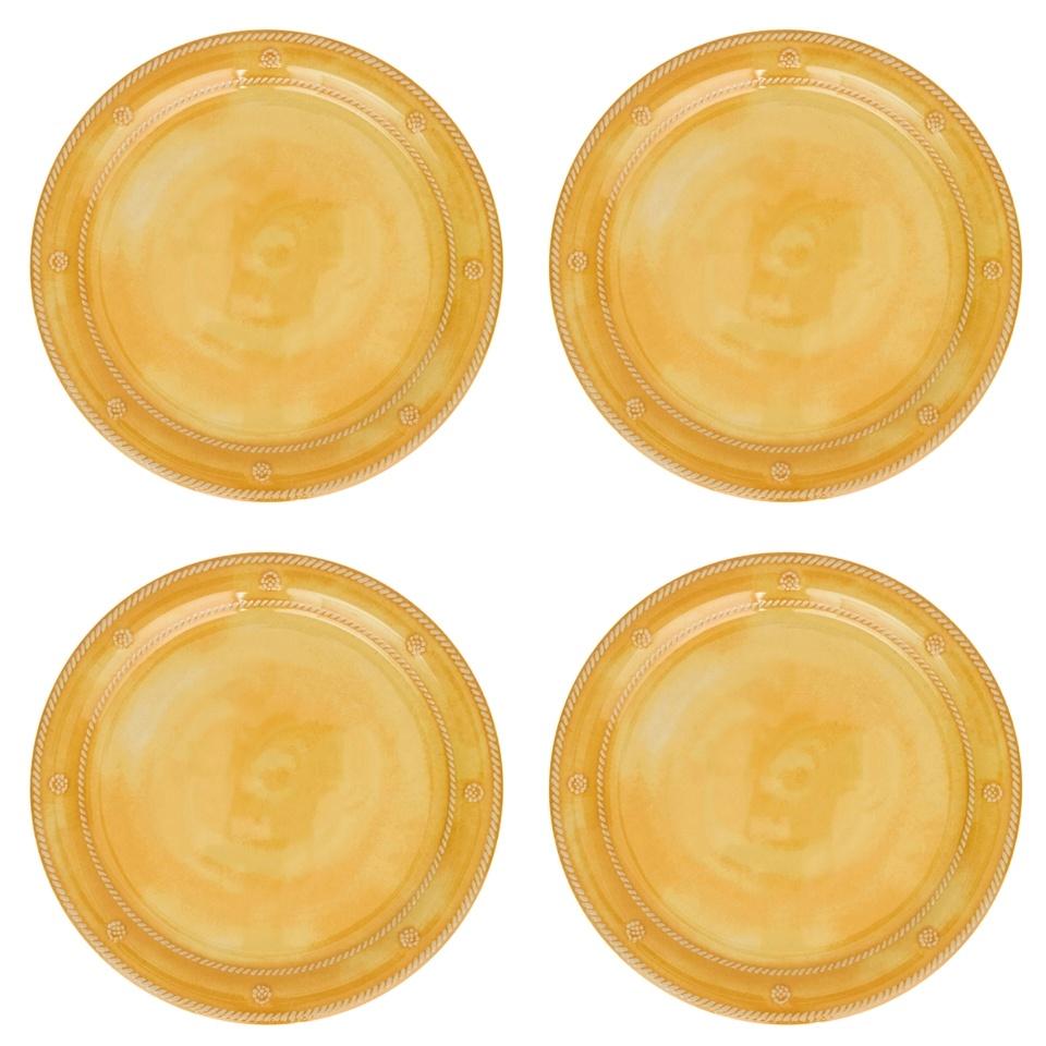 Berry & Thread Melamine Plate Set/4