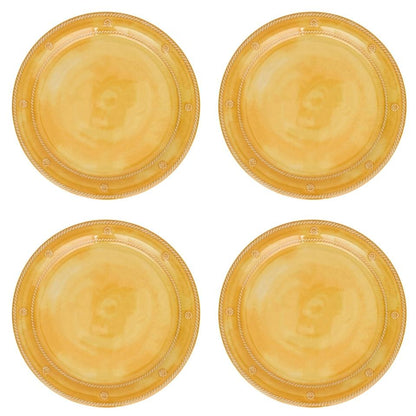 Berry & Thread Melamine Plate Set/4
