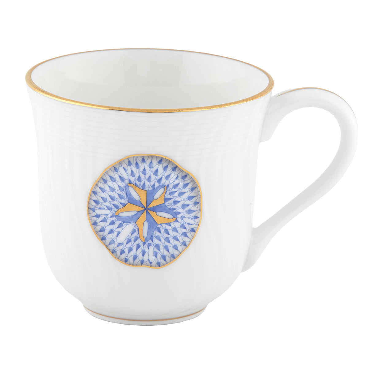 Aquatic Dessert Mug, Blue