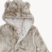 Magnetic Me Storm Minky Bear Jacket, 0-6m