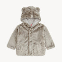 Magnetic Me Storm Minky Bear Jacket, 0-6m