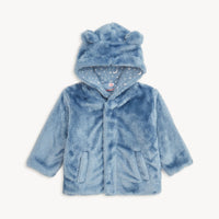 Magnetic Me Winter Sky Minky Bear Jacket, 0-6m