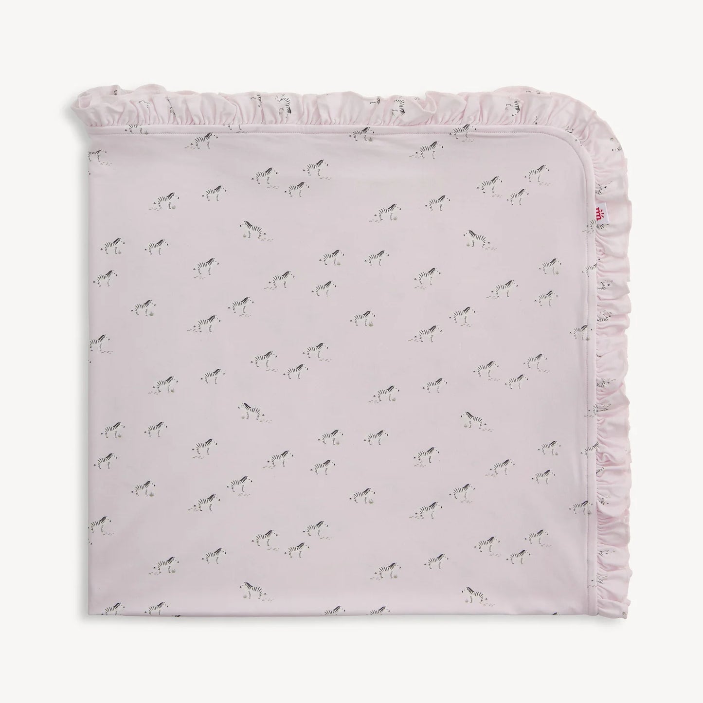 Pink Savannah Plains Modal Ruffle Blanket