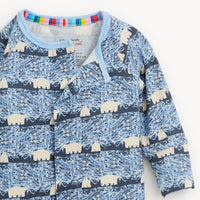 Magnetic Me Borealis Bears Modal Conv Coverall, 9-12m