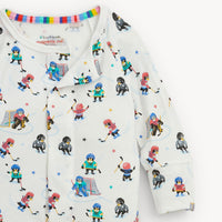 Magnetic Me Mighty Penguins Modal Conv Coverall, 9-12m