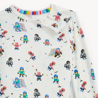Magnetic Me Mighty Penguins Modal L/s Lng Pant Pj, 2T