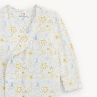 Magnetic Me Star Signs Blue Modal Gown + Hat Set, nb-3m