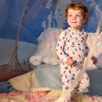 Magnetic Me Mighty Penguins Modal L/s Lng Pant Pj, 2T