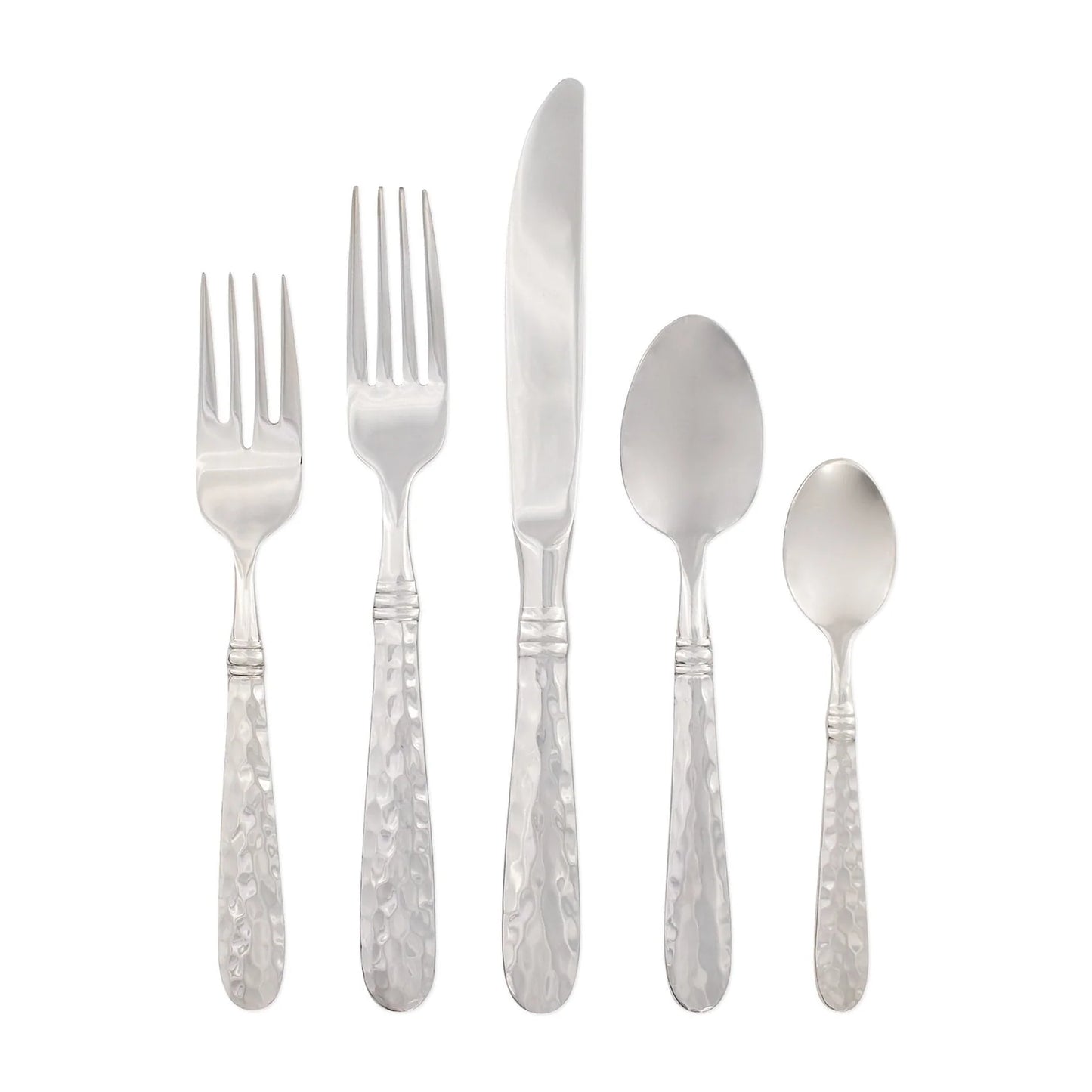 Martellato Stainless Steel Five-Piece Place Setting