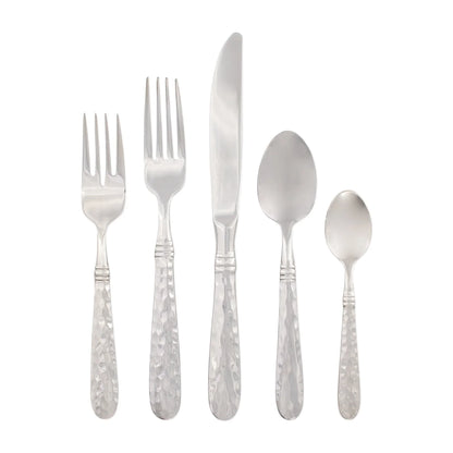 Martellato Stainless Steel Five-Piece Place Setting