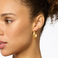 Gold Madison Hoop