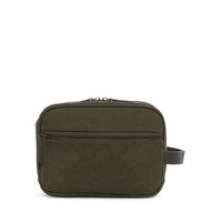 Men's Coated Canvas Toiletry Bag - Cactus