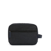 Men's Coated Canvas Toiletry Bag - Indigo