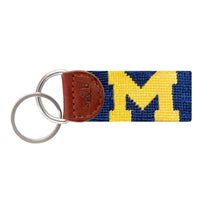 Smathers & Branson Michigan Key Fob (Classic Navy)