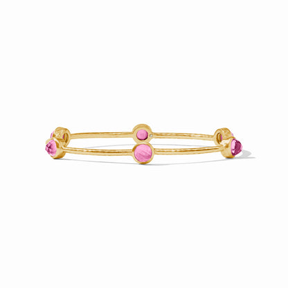 Gold Milano Luxe Stone Bangle