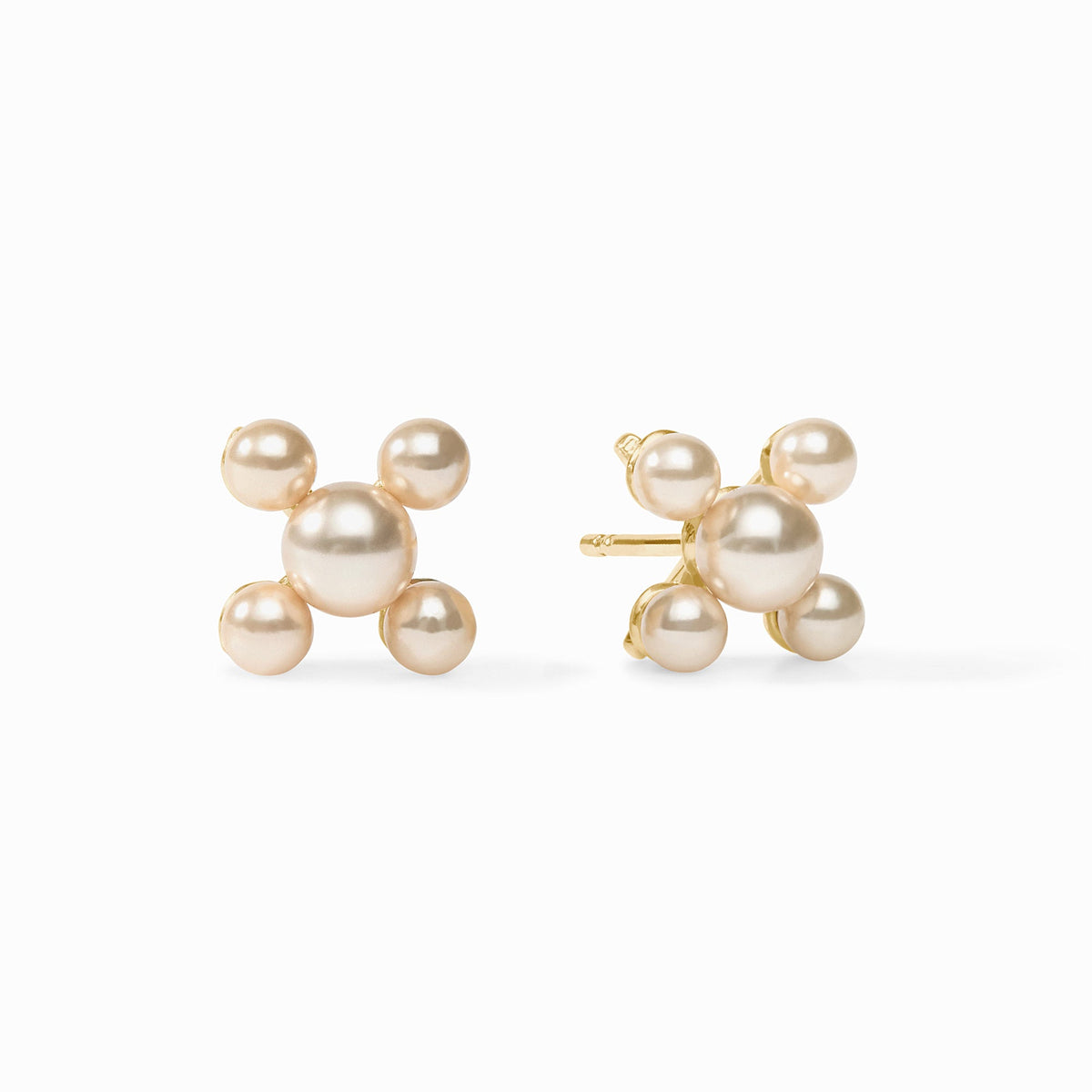 Julie Vos Millie Stud, Champagne Pearl