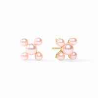 Julie Vos Millie Stud, Pink Pearl