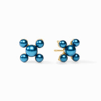 Julie Vos Millie Stud, Sapphire Pearl