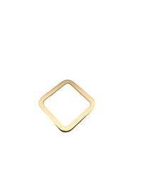 Modern Curves Napkin Rings (set of 4)