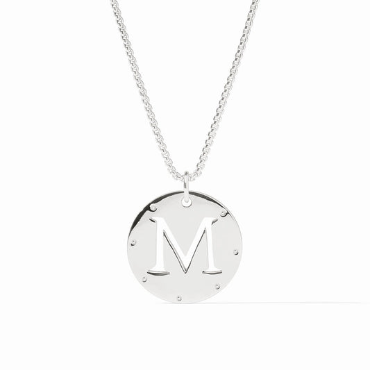 Sterling Monogram Pendant