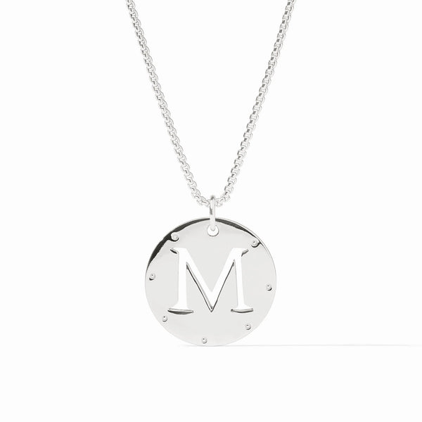 Sterling Monogram Pendant