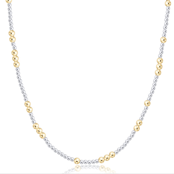 hope unwritten choker mixed metal 3mm