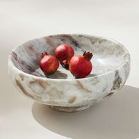 Napa Home & Garden Josephine Marble Footed Bowl
