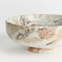 Napa Home & Garden Josephine Marble Footed Bowl