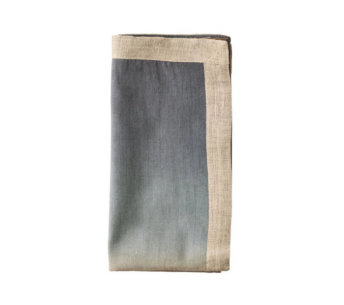 Dip Dye Napkins in Earth Tones