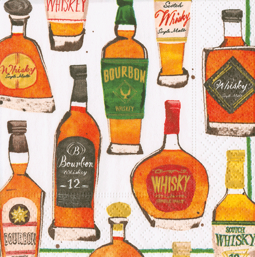 Whiskey Tasting Napkin