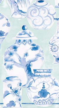Glazed Porcelain Celadon Paper Linen Napkins