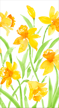 Spring Herald Napkin