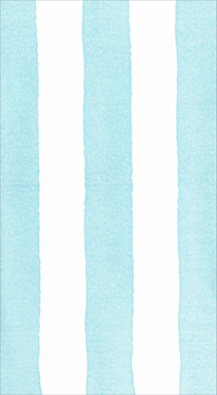 Cafe Stripe Aqua Paper Linen Napkin