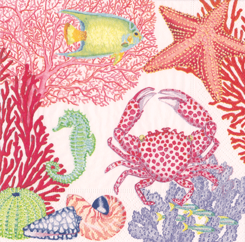 Under The Sea Napkin