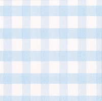 Gingham Cocktail Napkin