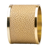 Skate Napkin Ring Antique Gold