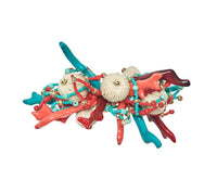 Coral Spray Napkin Ring
